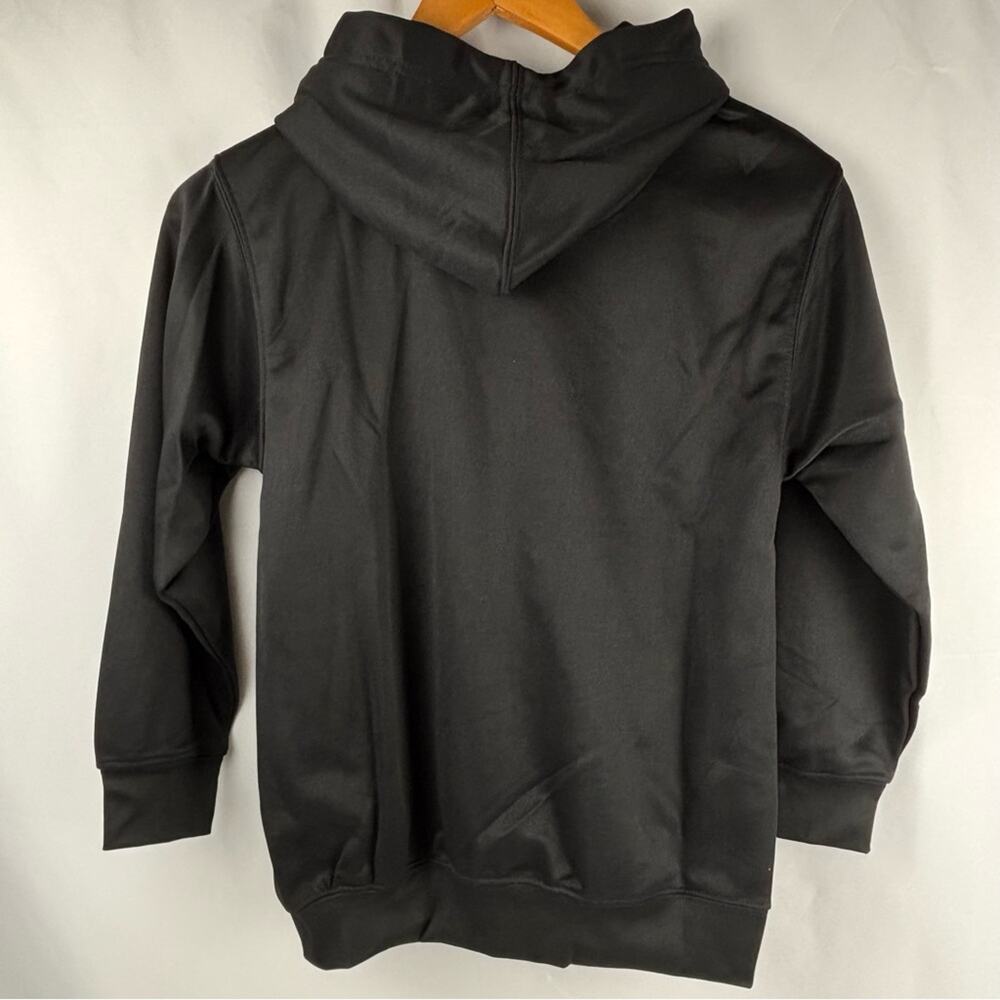NWT Women's NBA Black Brooklyn NY Basketball Sports NBA Zip Up Hoodie, Medium - Picture 4 of 9